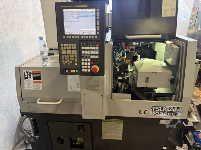 Swiss-type automatic lathe Tsugami B0206E-III