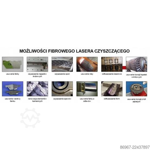 Laser cleaning machine 2000W CORMAK CL2000