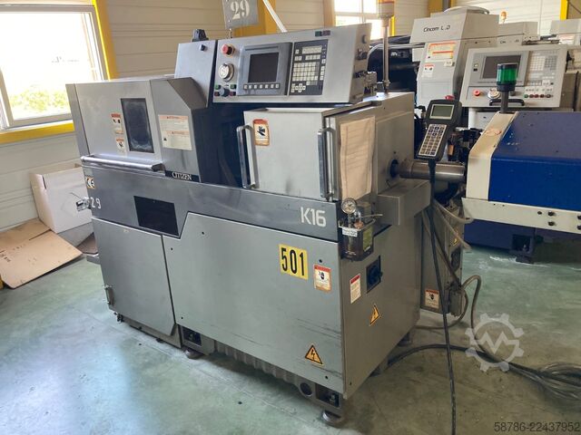 Swiss-type automatic lathe CITIZEN K16 VII P