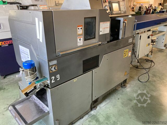 Swiss-type automatic lathe CITIZEN K16 VII P