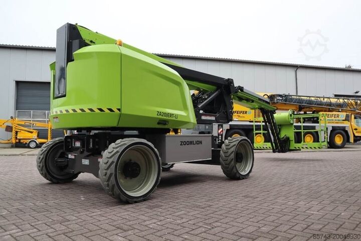 Articulated boom lift Zoomlion ZA20JERT-LI Fully Electric Lithium-Powered, 4x4 Ro