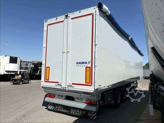 Walking floor semitrailer KNAPEN K100/KT01, 10 MM, LIFTACHSE, ROLLPLANE, FUNK