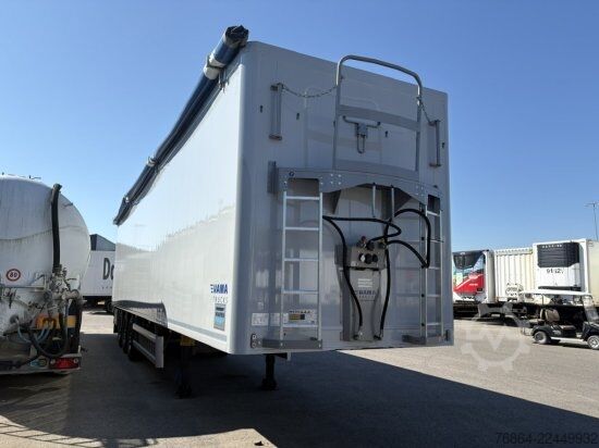 Walking floor semitrailer KNAPEN K100/KT01, 10 MM, LIFTACHSE, ROLLPLANE, FUNK