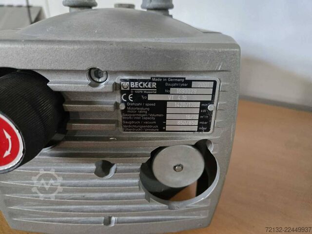 Vacuum pump Becker VT 4.16