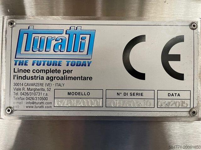 Salads processing line Turatti 1671.047.000.01