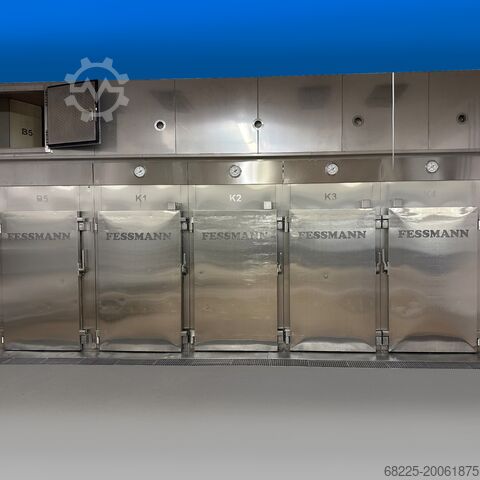 Meat processing machine Fessmann Cooking chamber