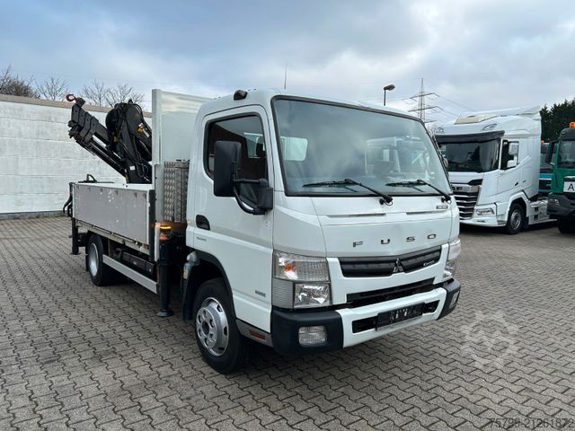 Autokranwagen FUSO Canter 7C18 Pritsche + HIAB 066 Kran
