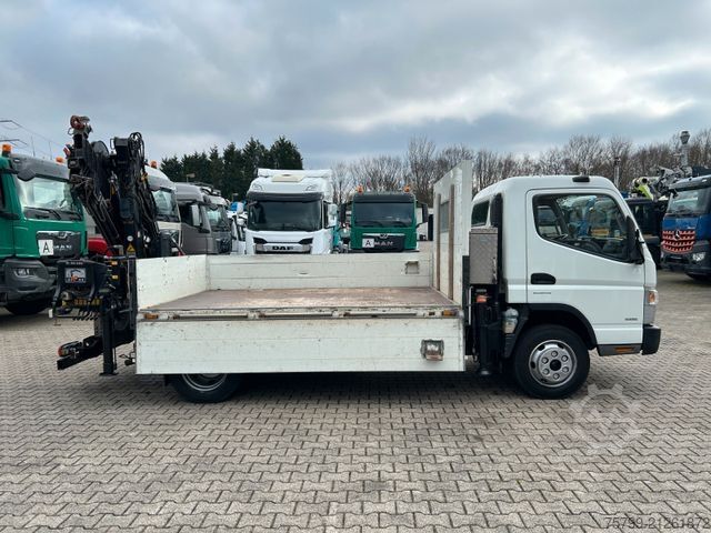 Autokranwagen FUSO Canter 7C18 Pritsche + HIAB 066 Kran