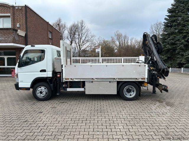 Autokranwagen FUSO Canter 7C18 Pritsche + HIAB 066 Kran