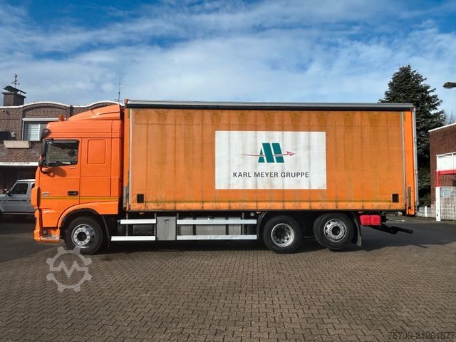 Flatbed truck with tarp DAF XF 480 Pritsche + Plane 6x2