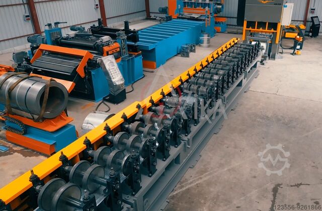 Roll forming line BOSPORAS ACOUSTIC SOUND BARRIER PANEL