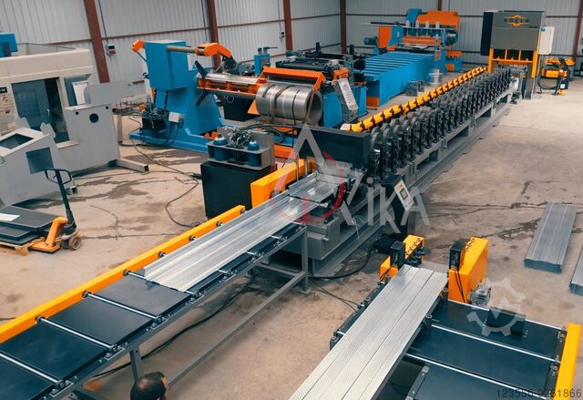 Roll forming line BOSPORAS ACOUSTIC SOUND BARRIER PANEL