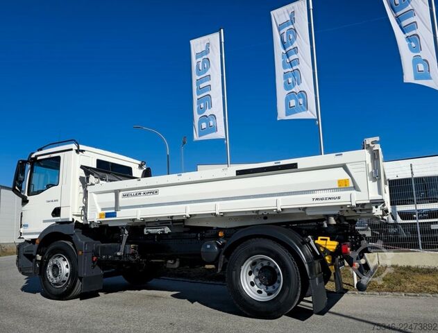 Dreiseitenkipper LKW MAN TGM 18.320 / 4x2 / Meiller/Kipper/NL 10,3 To/Neu