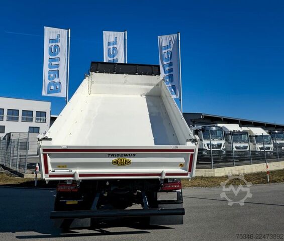 Dreiseitenkipper LKW MAN TGM 18.320 / 4x2 / Meiller/Kipper/NL 10,3 To/Neu