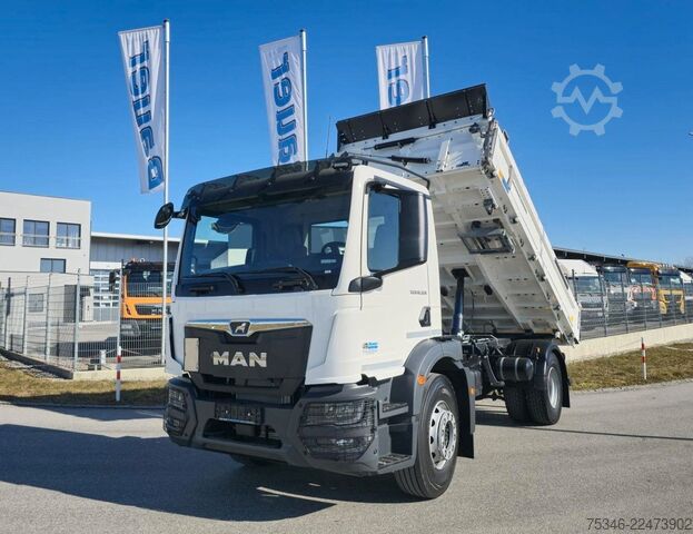 Dreiseitenkipper LKW MAN TGM 18.320 / 4x2 / Meiller/Kipper/NL 10,3 To/Neu
