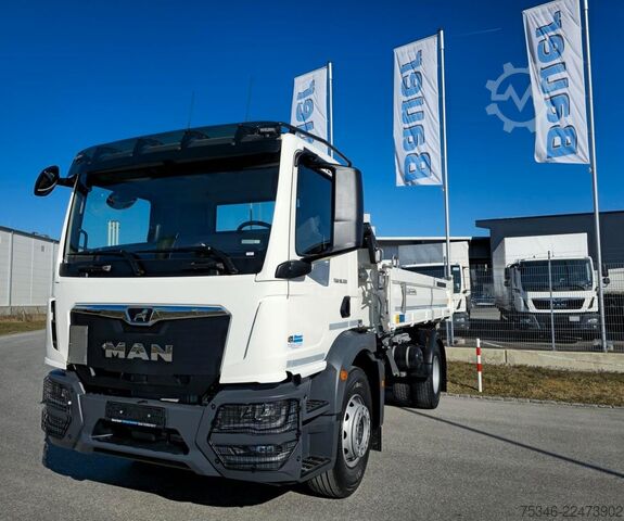 Dreiseitenkipper LKW MAN TGM 18.320 / 4x2 / Meiller/Kipper/NL 10,3 To/Neu