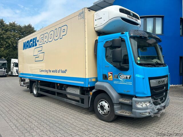 Kühlkoffer-LKW DAF LF 290 FA 16 to. Monotemp. TK T1200, blau