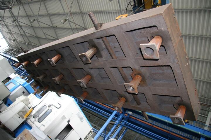 Bolster plate WMW 5500x1500x250