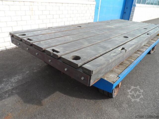 Bolster plate - Plate field WMW SP 4750x1850x200