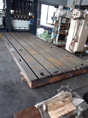 Bolster plate - Plate field WMW SP 4750x1850x200