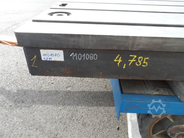 Bolster plate - Plate field WMW SP 4750x1850x200