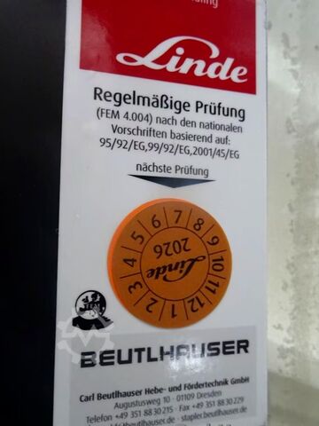 Schubmaststapler Linde R10B-01
