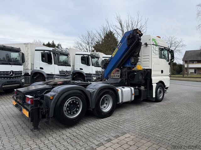Autokran MAN TGX 26.480 6X2 Palfinger PK 35000 bis 23 Meter