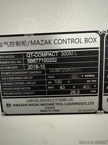 CNC-Dreh- und Fräszentrum Mazak QT-Compact 300ML