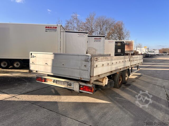Open trailer with tarp Tang, Karl ZP105  Tandem Pritschenanhänger
