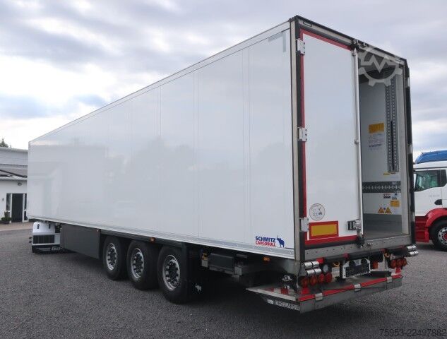 Reefer semitrailer Schmitz Cargobull SKO 24 Doppelstock Thermo King Pharma Ladebordwand