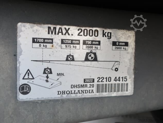 Reefer semitrailer Schmitz Cargobull SKO 24 Doppelstock Thermo King Pharma Ladebordwand
