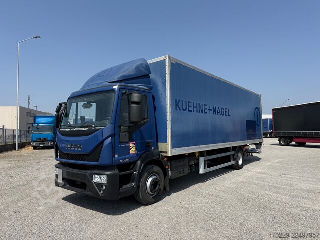 Lkw mit Pritsche und hydraulischer Ladebordwand iveco eurocargo 160-250