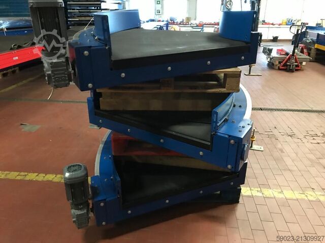 Conveyor belt Interroll Gurtband Kurve/45 Grad Kurve