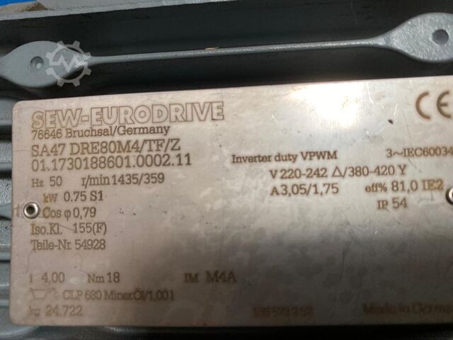 Conveyor belt Interroll Gurtband Kurve/45 Grad Kurve