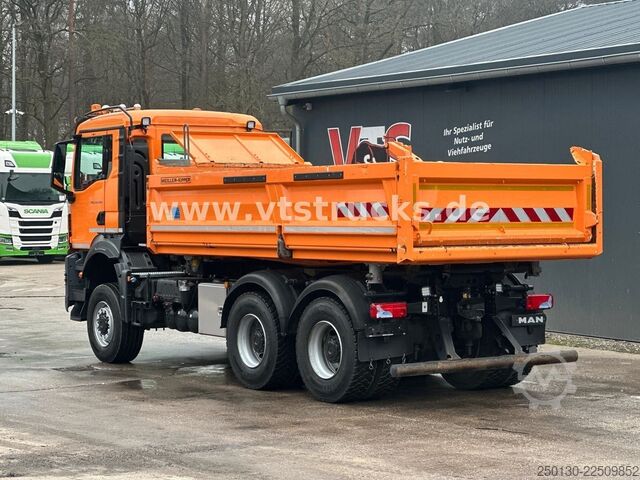 Three-sided tipper truck MAN MAN TGS 33.470 Meiller-DSK *Bordmatic*