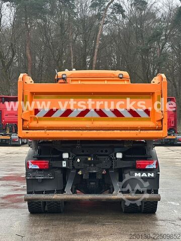 Three-sided tipper truck MAN MAN TGS 33.470 Meiller-DSK *Bordmatic*