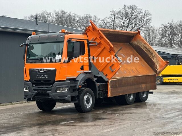 Three-sided tipper truck MAN MAN TGS 33.470 Meiller-DSK *Bordmatic*
