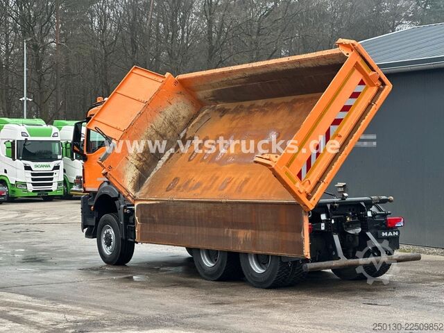 Three-sided tipper truck MAN MAN TGS 33.470 Meiller-DSK *Bordmatic*