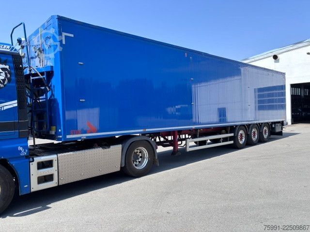 Auflieger mit Walkingfloor STAS Schubboden 93 CBM Top nur Gertreidetransport
