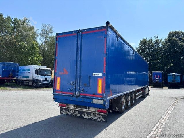 Auflieger mit Walkingfloor STAS Schubboden 93 CBM Top nur Gertreidetransport