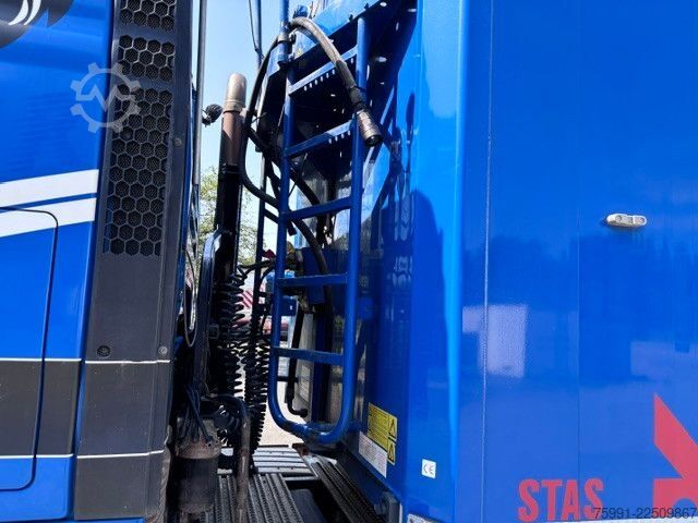 Auflieger mit Walkingfloor STAS Schubboden 93 CBM Top nur Gertreidetransport