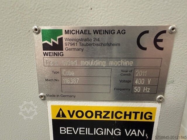 4-Seiten-Hobel WEINIG Cube