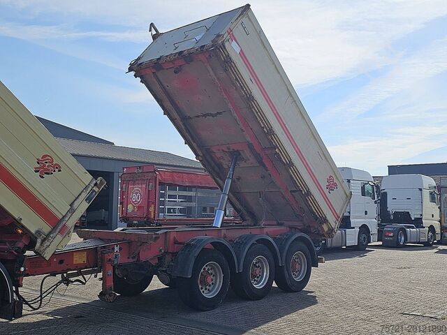 Kipper KELBERG 3 AXLE ALU TIPPER ALU TIPPER COMBI
