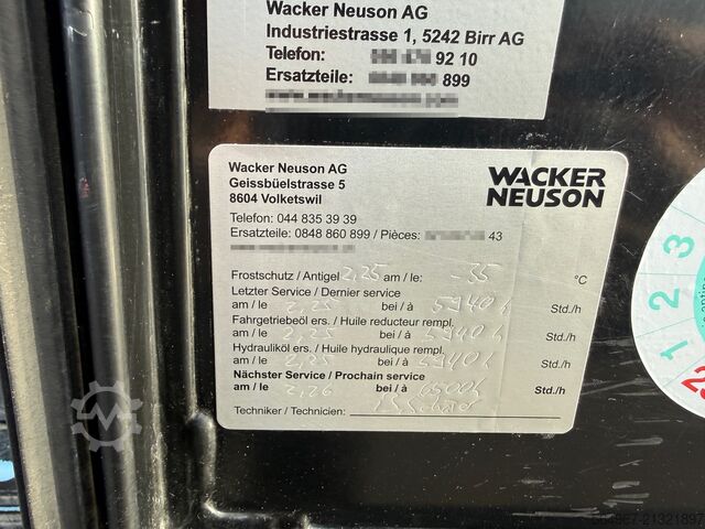 Mobile excavator Wacker Wacker Neuson EW65 Mobilbagger Powertilt