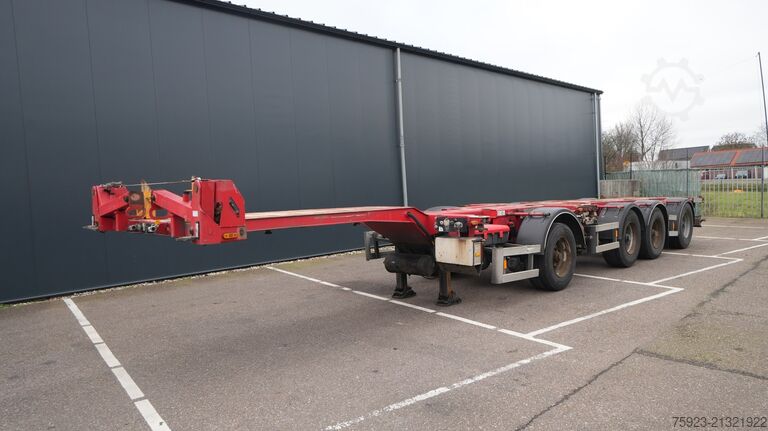 Container transportation D-tec Breaker container transport trailer