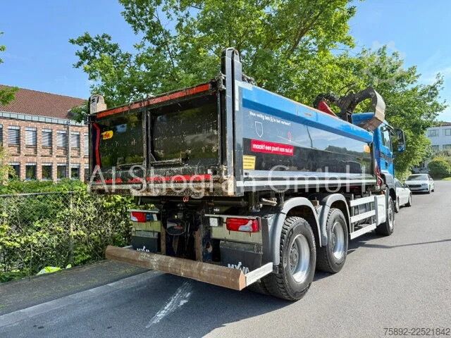 Tipper with crane MAN TGS 26.400 /6x6/Kipper Mit HMF 1643 Z2 /Euro6/2...