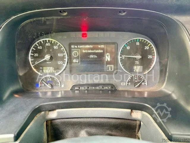 Hakenarmsystem Mercedes-Benz Actros 3241 8x4/Abrollkipper+Fassi F155/Euro5