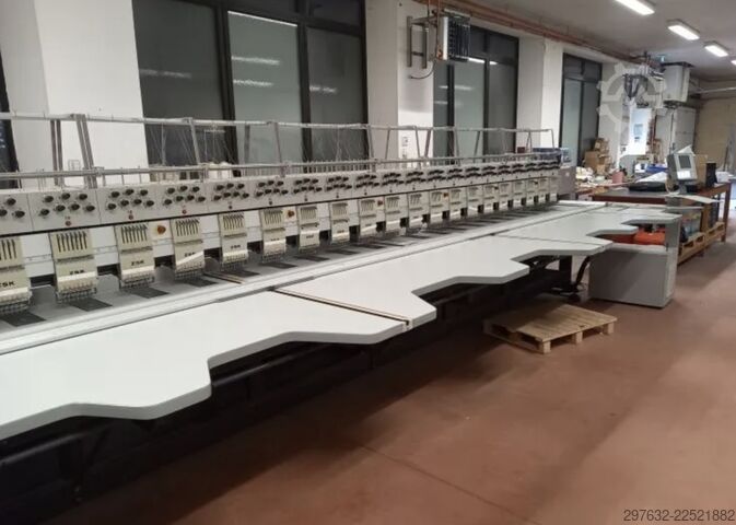 2 ZSK Flat embroidery machines ZSK X 2507 et MCF 1011