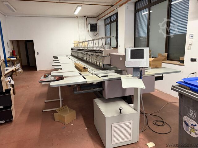 2 ZSK Flat embroidery machines ZSK X 2507 et MCF 1011