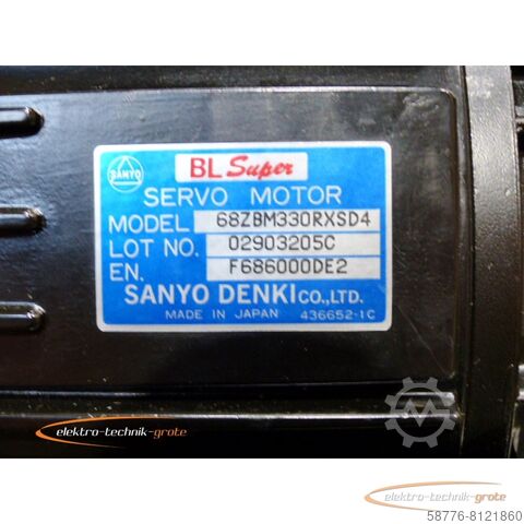 Steuerung Sanyo Denki 68ZBM330RXSD4 Servo Motor - ! -